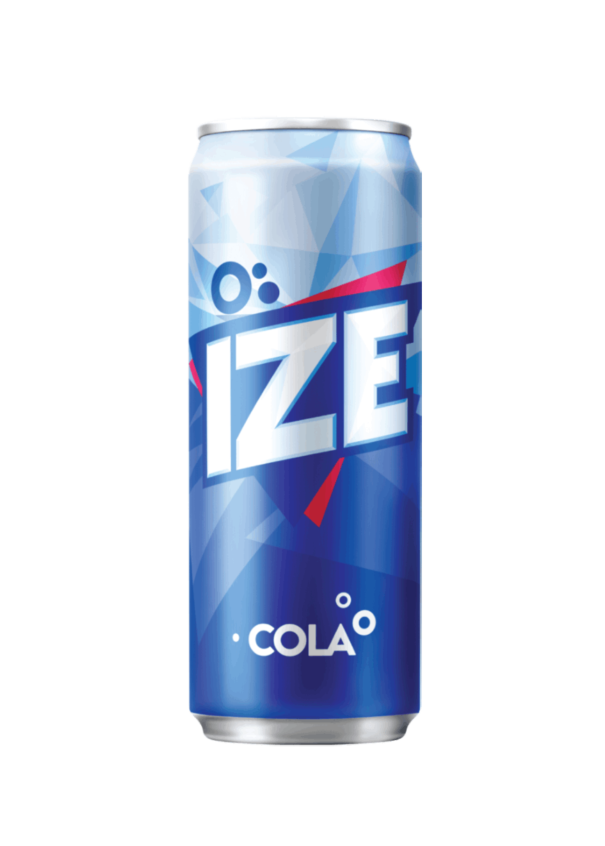 IZE Cola New Can